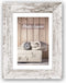 ZEP - Houten fotolijst wit/bruin Nelson 6 voor foto formaat 30x40 - V21346