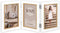 ZEP - Houten fotolijst wit/bruin Triple Ayas 3Q voor 3 foto's 10x15 - CV392