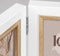 ZEP - Houten fotolijst wit/bruin Triple Ayas 3Q voor 3 foto's 10x15 - CV392