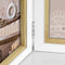 ZEP - Houten fotolijst wit/bruin Triple Ayas 3Q voor 3 foto's 10x15 - CV392