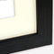 ZEP - Houten fotolijst zwart met passe-partout Regent 5 formaat 20x20 / 30x30 cm - V32305