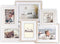 ZEP - Houten galerie / multi fotolijst ORLEANS in bruin/wit tinten voor 6 foto's (formaat 57 x 41 cm) - NC766