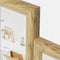 ZEP - Houten Multi Fotolijst Costanza Bruin voor foto formaat 5x 10x15 cm (47x35 cm) - DA455