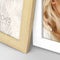 ZEP - Houten multi Fotolijst Favignana Bruin / Wit voor 6 foto's 10x15 (formaat 48x34 cm) - DB886