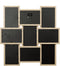 ZEP - Houten Multi Fotolijst Kimpton voor 9 foto's 10x15 (afmeting 45x45 cm) - TJ469