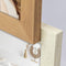 ZEP - Houten multi Fotolijst Livigno in bruin en wit voor 8 foto's 6x 10x15 en 2x 10x10 cm (afmeting 52,5 x 51 cm) - ZD882