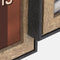 ZEP - Houten Multi Fotolijst Lubecca Zwart / Bruin voor foto formaat 6x 10x15 cm (52x32 cm) - DA266