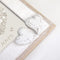 ZEP - Houten Multi Fotolijst Molvano wit/bruin voor 4 foto's 10x15 (afmeting 35x35 cm) - WW435