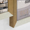 ZEP - Houten multi Fotolijst Vercelli in wit en bruin voor 4 foto's 10x15 cm (afmeting 35 x 34 cm) - DN496W