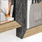 ZEP - Houten multi Fotolijst Vercelli in zwart en bruin voor 6 foto's 10x15 cm (afmeting 54 x 33 cm) - DN688B