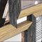 ZEP - Houten multi Fotolijst Vercelli in zwart en bruin voor 6 foto's 10x15 cm (afmeting 54 x 33 cm) - DN688B