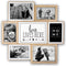 ZEP - Houten Multi Fotolijst Watson voor foto's 4x 10x15 2x 13x18 1x 15x20 afmeting 46x47 - TJ327