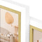 ZEP - Houten Multi Fotolijst wit/bruin Ayas 6Q voor 4 foto's 10x15 (afmeting 45,5x32 cm) - CV662