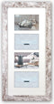ZEP - Houten multi fotolijst wit/bruin Nelson 6 4Q voor 4 foto's 10x15 - V24106