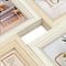 ZEP - Houten Multi Fotolijst ZARA 8Q in bruin tinten voor 8 foto's 10x15 (afmeting 47x47 cm) - VZ882