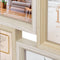 ZEP - Houten Multi Fotolijst ZARA 8Q in bruin tinten voor 8 foto's 10x15 (afmeting 47x47 cm) - VZ882