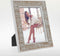 ZEP - Houten vintage fotolijst wit / bruin Levico formaat 13x18 - WW2257
