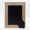ZEP - Houten vintage fotolijst wit / bruin Levico formaat 13x18 - WW2257