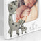 ZEP - Kunststof Baby Fotolijst met giraffes / Gabriele Wit voor foto 10x15 - EE325V