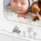 ZEP - Kunststof Baby Fotolijst met zebra's / Gabriele Wit voor foto 15x10 - EE324H