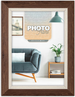 ZEP - Kunststof Fotolijst Adler Donkerbruin voor foto 20x30 - NT239B