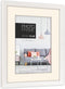 ZEP - Kunststof Fotolijst Edison Wit met Passe-Partout voor foto 15x20 / 20x30 cm - NP23W