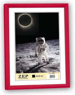 ZEP - Kunststof Fotolijst New Easy Rood voor foto formaat 13x18 - KR2
