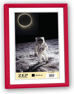 ZEP - Kunststof Fotolijst New Easy Rood voor foto formaat 30x40 - KR5