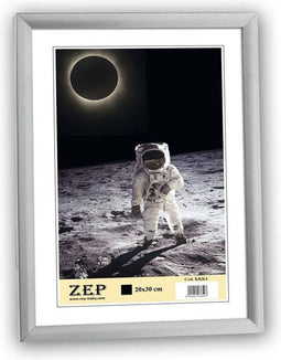 ZEP - Kunststof Fotolijst New Easy Zilver voor foto formaat 40x40 - KL17