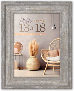 ZEP - Kunststof Fotolijst Palermo Grijs voor foto formaat 20x30 cm - PM823G