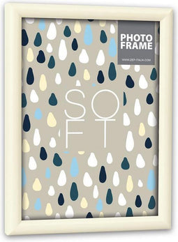 ZEP - Kunststof Fotolijst Soft Crème voor foto formaat 10x15 cm - MZ946C