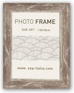 ZEP - Kunststof Fotolijst Tamigi Bruin voor foto formaat 10x15 cm - CC446