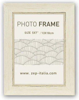 ZEP - Kunststof Fotolijst Tamigi Wit voor foto formaat 18x24 cm - CC118