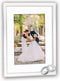 ZEP - Metalen Huwelijks Fotolijst Mariage met Passe-Partout Zilverkleurig voor foto 10x15 - P9246