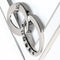 ZEP - Metalen Huwelijks Fotolijst Mariage met Passe-Partout Zilverkleurig voor foto 10x15 - P9246