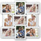 ZEP - Multi fotolijst Santander wit voor 9 foto's 13x18 (52x52cm) - XB14W