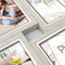 ZEP - Multi Houten Fotolijst Brema grijs / wit voor 10 foto's 10x15 (afmeting 59x49,5 cm) - LGX146