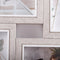 ZEP - Multi Houten Fotolijst Brema grijs / wit voor 10 foto's 10x15 (afmeting 59x49,5 cm) - LGX146