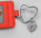 ZEP - Sleutelhanger Rood voor een pasfoto formaat 3,5 x 4,5 cm - AE2H