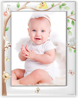 ZEP - Verzilverde Fotolijst Adamo Baby Fotolijst voor foto 10x15 - B17746