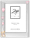 ZEP - Verzilverde Fotolijst Ivan Rose Baby Fotolijst voor foto 10x15 - B17346P