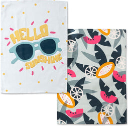 Set van 2 theedoeken Hello Sunshine | Aware