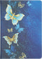 Tablet Hoes Geschikt voor Apple iPad 9 (2021) 9e generatie / Apple iPad 7 (2019) 7e generatie / Apple iPad 8 (2020) 8e generatie - Design Softcase Bookcase tablet - Meerkleurig /Blue Butterfly
