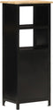 vidaXL - Hoge - kast - 45x32x110 - cm - massief - mangohout