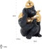 Richmond - Deco object Moby Black/Gold