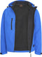 Cappuccino Italia Softshell Hood Jacket - Heren Outdoorjas - Ademend - Royal blauw - Maat L