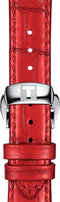 Tissot Chemin Des Tourelles T0992071611800 - Polshorloge - Automatisch - Rood Leer - Ø 35 mm