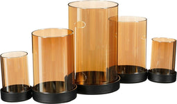 Mica Decorations Kratos - Kaarshouder - Set van 5 - Goud (5 stuks)