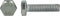 Zeskanttapbout 8.8 DIN 933 M 16x40 Zn- 50stuks