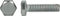 Zeskanttapbout 8.8 DIN 933 M 16x40 Zn- 50stuks